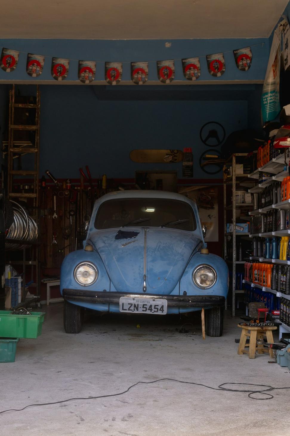 Classic car restoration