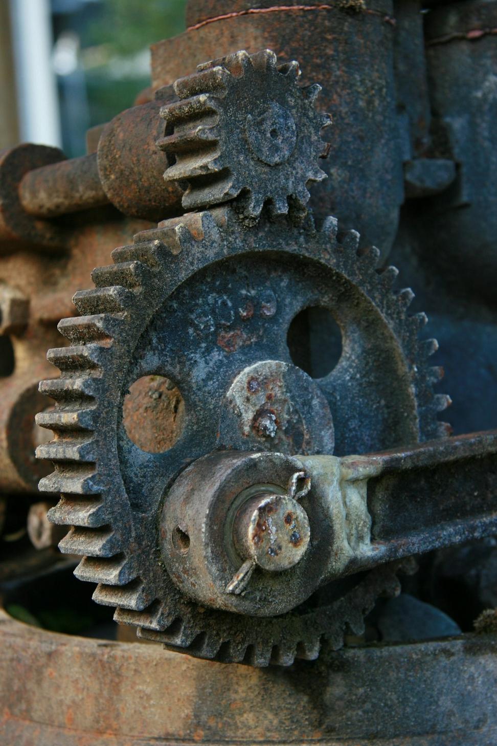 Engine rebuild in progress